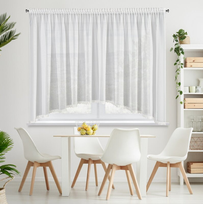Firana Candy biała 400x150