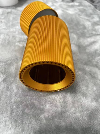 Ryflowana MOVE  Spot GU10 – GOLD
