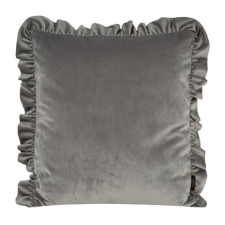 Velvet srebrna 45x45 Poszewka
