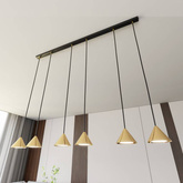 Lampa wisząca ELIT 6 BL GOLD