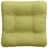 Poduszki na siedziska 4 pcs Jasnozielony 40 x 40 x 12 cm