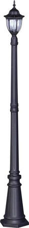 Wysoka zewnętrzna lampa stojąca K-7007B/1N czarna z serii VASCO KAJA
