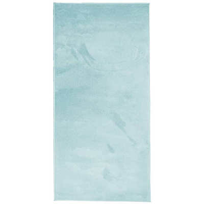 vidaXL Dywan OVIEDO z krótkim włosiem, zielony, 100x200 cm