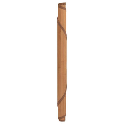 vidaXL Dywan okrągły, naturalny, 100 cm, bambusowy