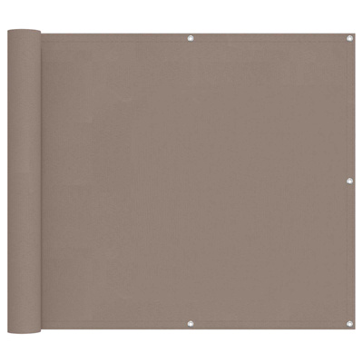 Ekran balkonowy 90 x 200 cm Aluminium Oxford powlekany PU