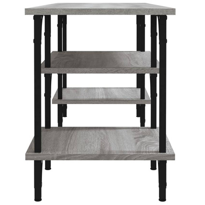 vidaXL Szafka pod TV, szary dąb sonoma, 102x35x45,5 cm
