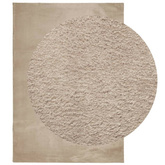 vidaXL Dywan HUARTE z krótkim włosiem, piaskowy, 140x200 cm