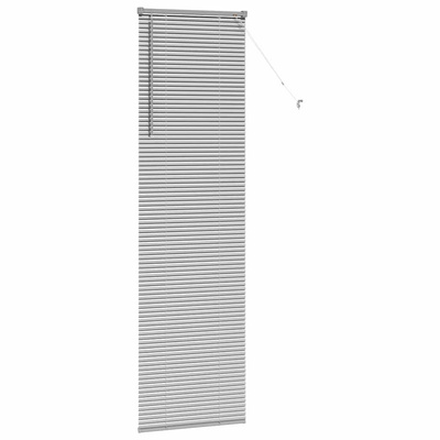 Żaluzje weneckie Srebrny 220 x 65 cm Aluminium