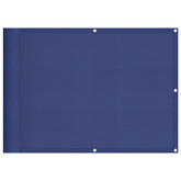 Parawan balkonowy, niebieski, 75x700 cm, 100% poliester Oxford