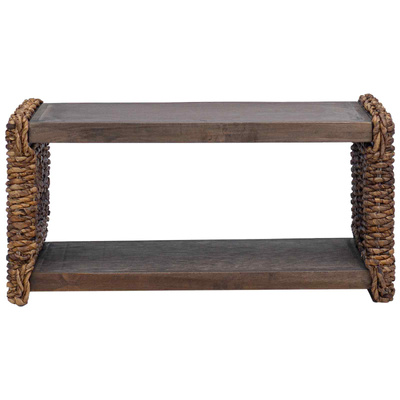 Stolik kawowy Naturalny 70 x 35 x 35 cm Lite drewno mahoniowe