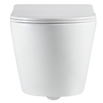 Miska wc podwieszana, qfs, limnos okrągła, z deską wolnoopadającą CE-93-001-L Invena