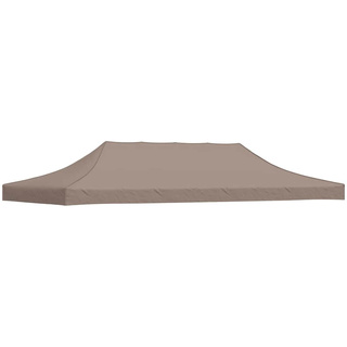 Dach do namiotu imprezowego, 6 x 3 m, taupe, 270 g/m?