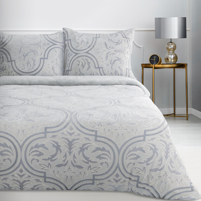 Pościel Flano srebrna 220x200