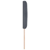 Zagłówek Ciemnoszary 80 cm Aksamit