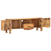 vidaXL Szafka pod TV, 115x30x42 cm, lite drewno sheesham
