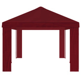 Pokrycie altany 6 x 3 m bordowy Poliester 190 gsm