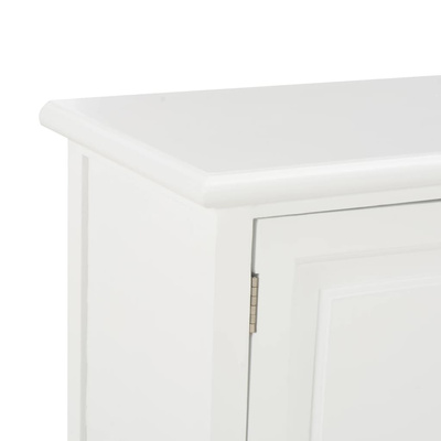 vidaXL Szafka pod TV, biała, 120 x 30 x 40 cm, drewniana