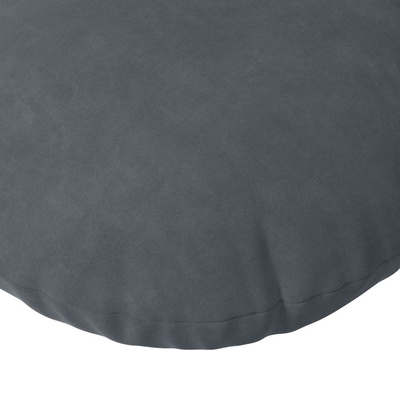 Poduszki na siedziska 2 pcs Ciemnoszary ?60 x 21 cm Aksamit