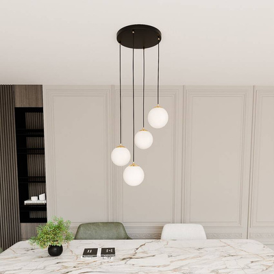 Lampa wisząca ROYAL 4 BL