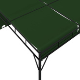 Altana 4 x 3 x 2,3 m zielony Poliester i Stal