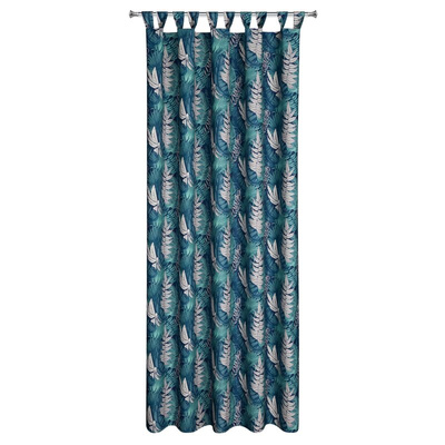 Zasłona Garden turkusowa 155x240