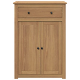 Szafka na buty PANAMA, 80x40x114 cm, lite drewno sosnowe