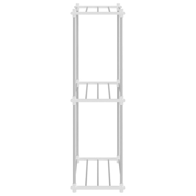 Półka rurkowa Biały 42,5 x 27 x 91,5 cm Aluminium