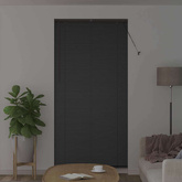 Żaluzje weneckie Czarny 220 x 105 cm Aluminium