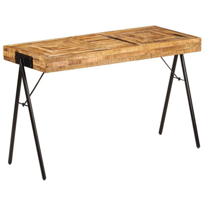 vidaXL Biurko z litego drewna mango, 118 x 50 x 75 cm