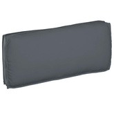 Poduszka Antracyt 120 x 50 x 12 cm Materiał Oxford