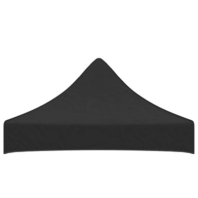 Dach do namiotu imprezowego, 2 x 2 m, czarny, 270 g/m?