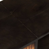 vidaXL Szafka pod TV, 140x30x45 cm, surowe drewno mango i akacjowe