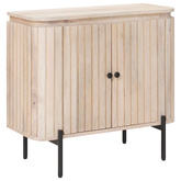 Bufet 70 x 30 x 65 cm Drewno Mango i Drewno Inżynieryjne