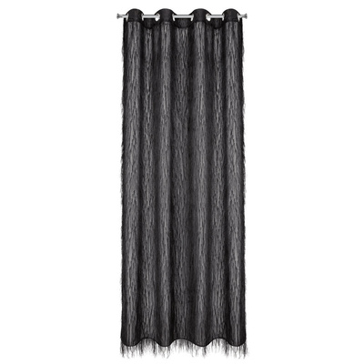 Zasłona Aurora czarna 140x250