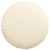 Poduszki na siedziska 2 pcs Kremowy ? 40 cm Tkanina sztruksowa
