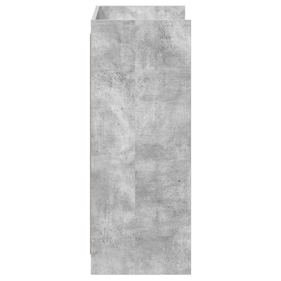 Szafka na buty z przechowywaniem Betonowy szary 48 x 36 x 92 cm