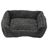 Jack and Vanilla Legowisko sofa Softy S, 60x52x18 cm, szare rozety