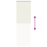 Roleta zaciemniająca Off White 85x230 cm Szerokość tkaniny