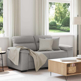 Sofa 2-osobowa Cloud Grey 160x81x84 cm Tkanina