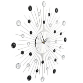 Zegar ścienny z mechanizmem kwarcowym, nowoczesny design, 50 cm vidaXL