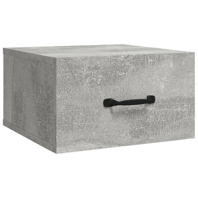 vidaXL Wiszące szafki nocne, 2 szt., szarość betonu, 35x35x20 cm wariant 9