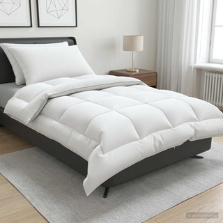 Zestaw kołdry i poduszek 3 szt. 140x220 cm 4 pory roku 220 GSM