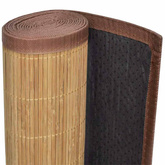 Mata bambusowa na podłogę, 160x230 cm, brązowa