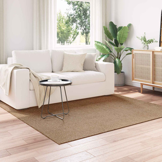 Dywany pokojowe Kwadrat AGIRA Naturalny 120 x 120 cm Poliester