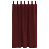 Zasłony zaciemniające 2 pcs Czerwone wino 140 x 175 cm Aksamit
