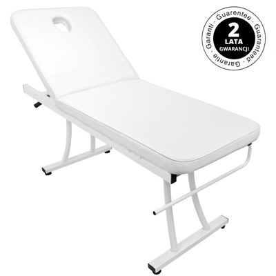 Leżanka do masażu Azzurro 328 biała 111343