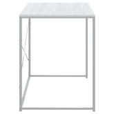 vidaXL Biurko komputerowe, białe 110x60x70 cm, materiał drewnopochodny