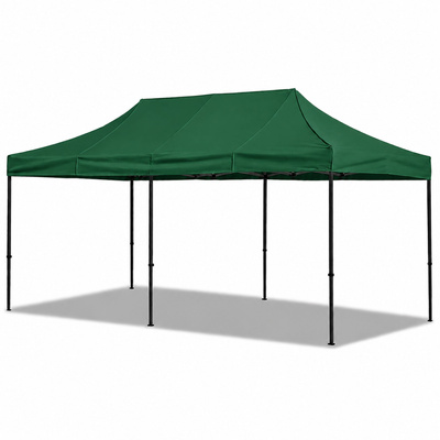 Namiot Ekspresowy Ogrodowy Cateringowy Pawilon Handlowy Zielony 3x6 M