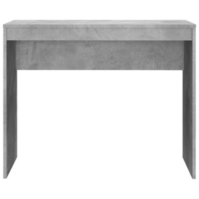 vidaXL Biurko, szarość betonu, 90x40x72 cm, materiał drewnopochodny