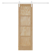 Drzwi przesuwne 61 x 198,5 cm Lite drewno sosnowe